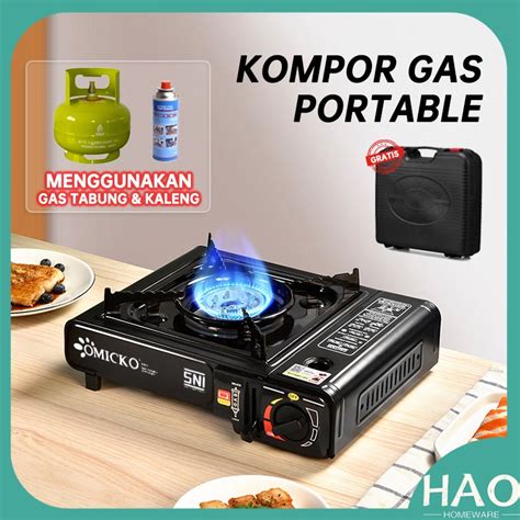 Kompor Gas Portable 2 in 1 - Kompor Camping 2in1 - Shopee Indonesia - wintechmobiles.com