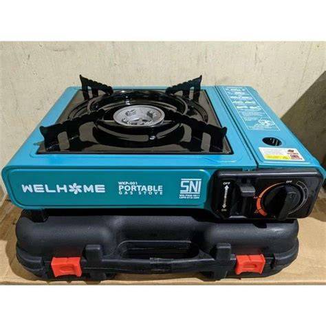 Kompor Gas Portable Welhome 2in1 WKP-001 Bisa Gas Portable dan Gas ... - raincitystudios.com