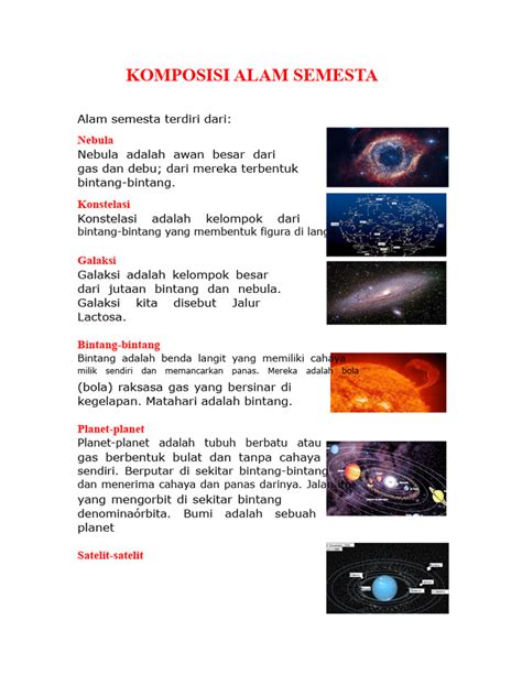 Komposisi Alam Semesta - wintechmobiles.com