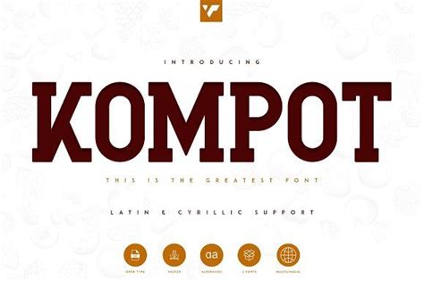 Kompot Serif Typeface - Free Font - muktibox.com