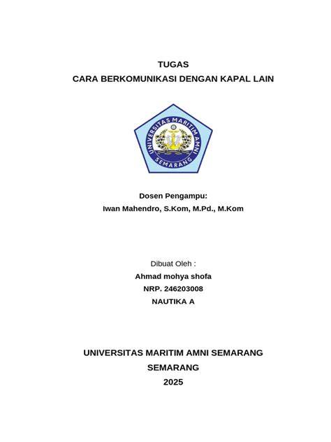 Komunikasi Efektif di Kapal Laut | PDF - Scribd - raincitystudios.com