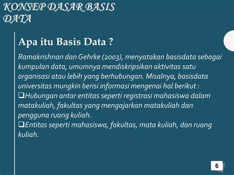 KONSEP DASAR BASIS DATA - Diponegoro University - coolestguyplanet.net