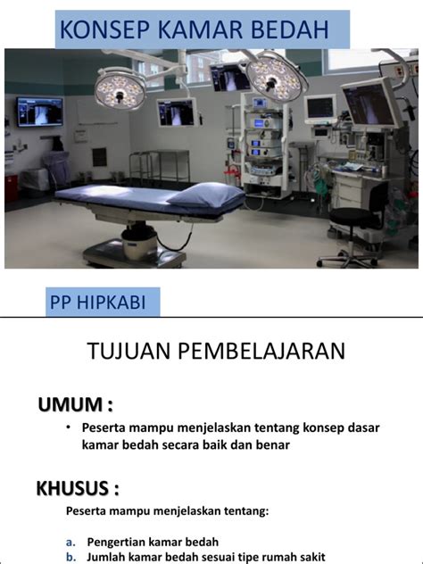 Konsep Dasar Kamar Bedah | PDF - Scribd - wintechmobiles.com