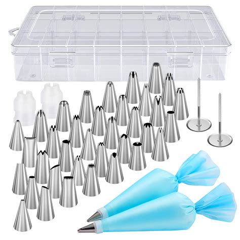 Kootek 42pcs Piping Bags and Tips Set, Cake Decorating ... - Amazon - raincitystudios.com