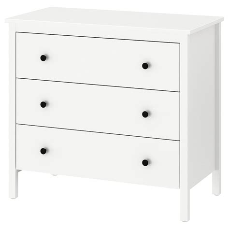 KOPPANG Chest of 3 drawers, white - amazon.eg