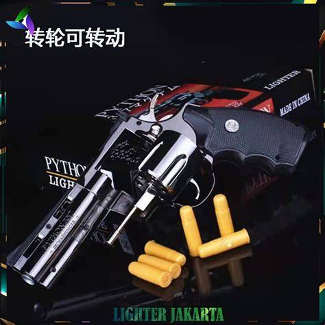 Korek Api Bara Gas Pistol Python 357 Besar - BigGo - raincitystudios.com