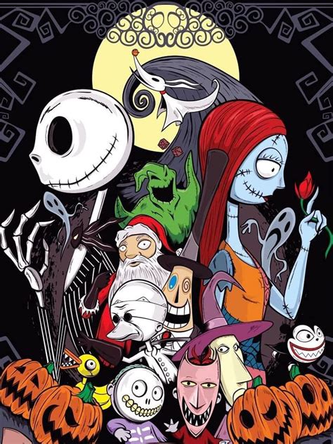 KORPEK Diamond Painting Halloween Jack And Sally, Diamond Painting …