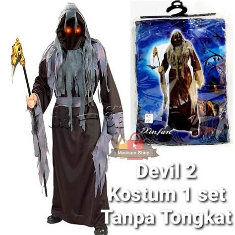 Kostum Hantu Cosplay Seram & Unik, Harga Maret 2026 - muktibox.com
