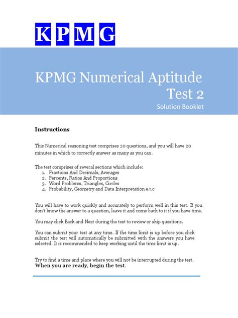 KPMG CRITICAL Test 3 Solution PDF Teaching Methods & Materials