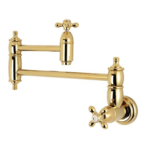 KS3100AX Restoration Wall Mount Pot Filler Kitchen Faucet