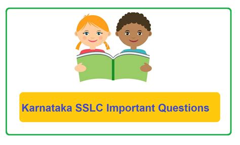 KSEEB SSLC IMP Question 2024, Karnataka 10th Important