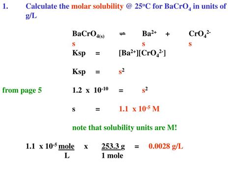 Ksp and Molar Solubility - Chemistry Steps - wintechmobiles.com