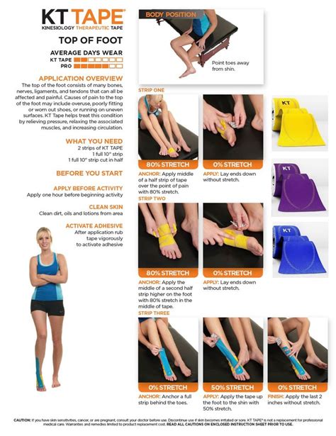 KT Tape Ankle - Taping Instructions Kinesiology Tape