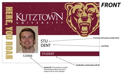 KU ID Card - Kutztown University