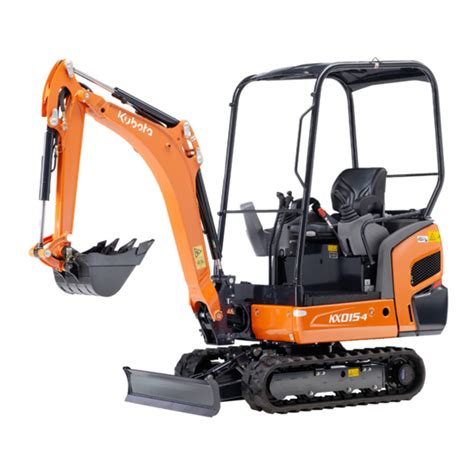 KUBOTA KX015-4 OPERATING INSTRUCTIONS MANUAL Pdf …