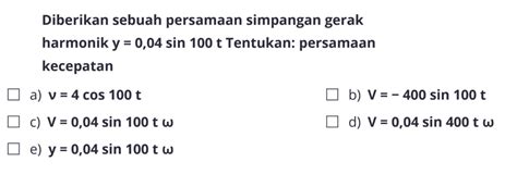 Kumpulan Contoh Soal Getaran Harmonis - Fisika … - wintechmobiles.com