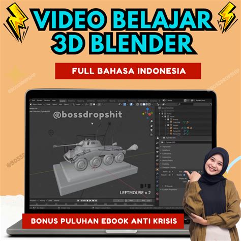 Kursus Blender 3D - Belajar 3D Modelling dan Animasi … - muktibox.com