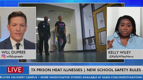 KXAN Investigates: Texas prison heat illnesses, new school safety rules