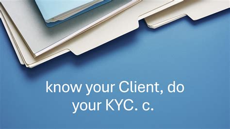 KYC Finance: The Cornerstone of Secure and Compliant Transactions