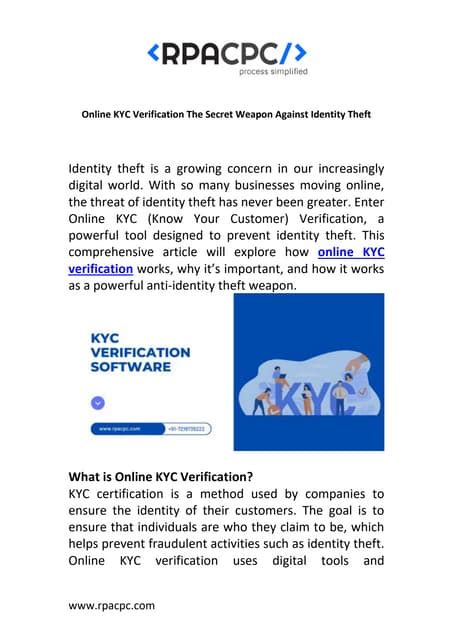 KYC Vintage: Uncovering the Secrets of Timeless Identity Verification