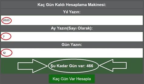 Kaç saat kaldı hesaplama