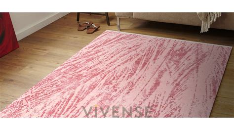 Kaşmir Halı Prestige 0302 03 PMB Pembe 165x250 Kaymaz. 