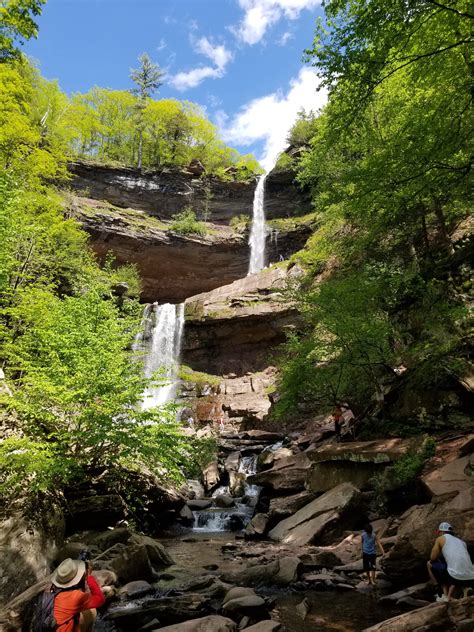 Kaaterskill falls in the catskills. Late winter is the best time to prune a rhododendron, according to Gardening Know How. Planting any time during the dormant season, which is late fall to early spring, will also wo... 