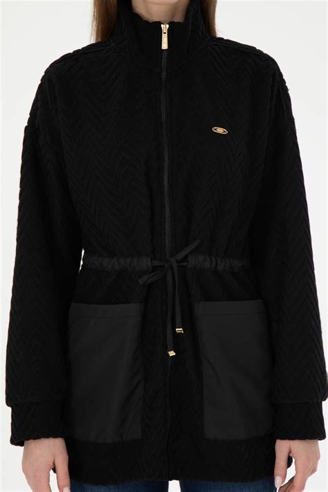 Kadın Siyah Sweatshirt 50297364005  Assn.. 