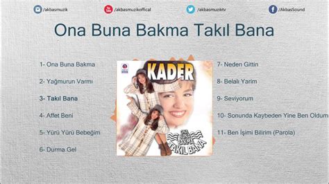 Kader » Takıl bana Şarkı Sözü, Sözleri, Lyrics.