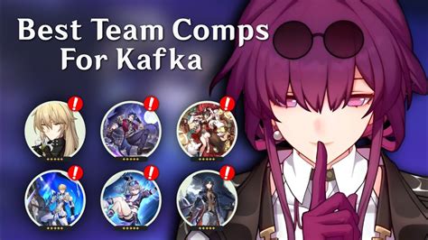 Kafka teams. Jan 14, 2024 · ️ Hi guys! today I made this video/guide for all Kafka Mains: The best 5 variations of her teams with all DoT units at level 80 & Kafka hypercarry comp too.... 