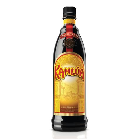 Kahlua. Classic. 2 ounces or a double shot of vodka. 1 ounce or a shot of Kahlúa. Fill a rocks glass with ice, or a large, cocktail ice cube. Pour in the vodka and Kahlúa. A little swish with a cocktail stirrer wouldn't be out of line. Garnish with a dark cherry (or any cherry you have on hand). 