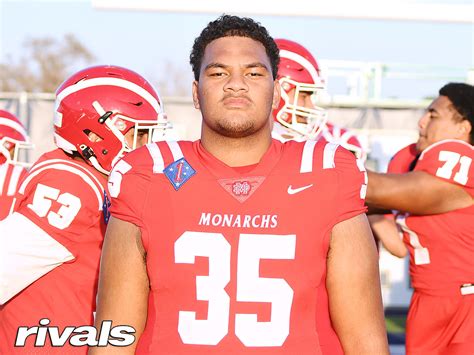 Kaho Tuihalamaka. Mater Dei (Santa Ana, CA) DL; 6-4; 340; Class of 24; There are no articles to display at the moment. Breaking News To Your Inbox. Sign Up.. 