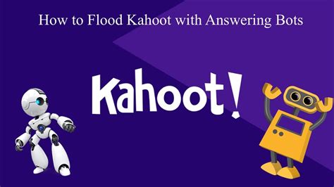 Kahoot flood bots. Things To Know About Kahoot flood bots. 