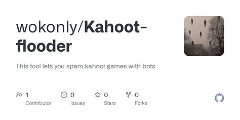 This tool lets you spam kahoot games with bots. Cont