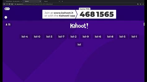 : Built from the ground up to be as fast as possible, kahoot.roc