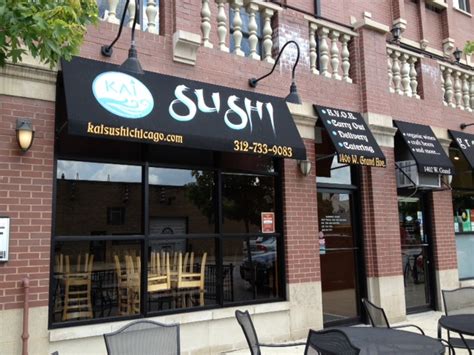Kai sushi chicago. Mar 20, 2024 · Perfect for a date night, the nigiri and sashimi options here are predominantly $5 or $6, while Chef’s selection of sashimi is 16 pieces for $56, and the nigiri is nine pieces for $42. Address: 2638 N Lincoln Ave, Chicago, IL 60614. Service options: Dine-in · Curbside pickup · No delivery. 