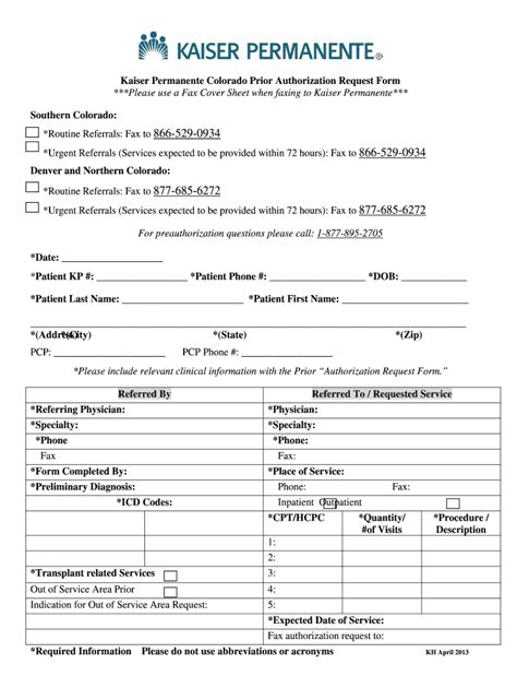 Kaiser Doctors Note PDF Form Fill Out and Sign Printable PDF Template