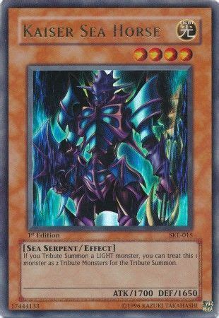 Kaiser Sea Horse - Yugioh TrollAndToad