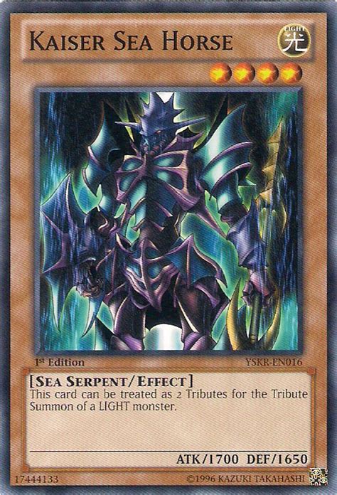 Kaiser Sea Horse Yugioh Top Decks