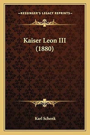 Kaiser leon iii. - Historias de animales/ animal stories (amapola).