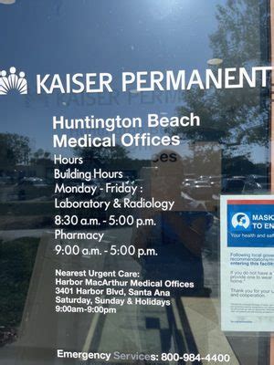 Reviews on Kaiser Pharmacy Hours in Huntington Beach, CA - Kaiser 