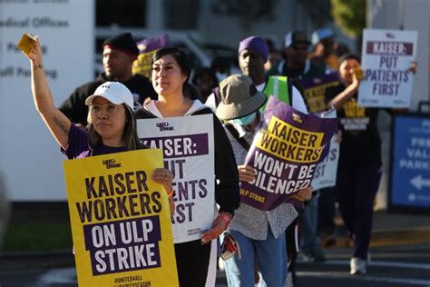 Kaiser strike looming if deal with union not reached Saturday