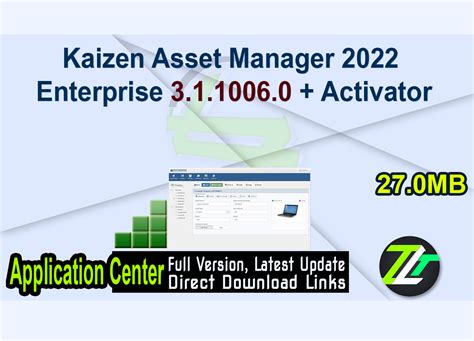 Kaizen Asset Manager 2022 Enterprise Free Download