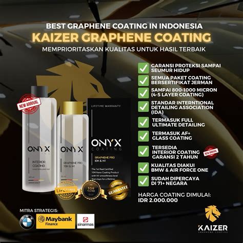 Kaizer graphene coating. .  ...