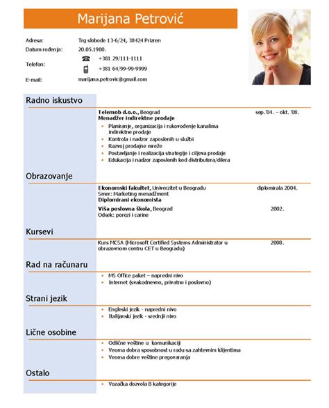 Kako napisati CV (sivi) radna biografija propratno i motivaciono …