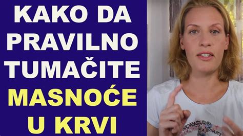 Kako pravilno da tumačite masnoće u krvi - lipogram / dr Bojana …