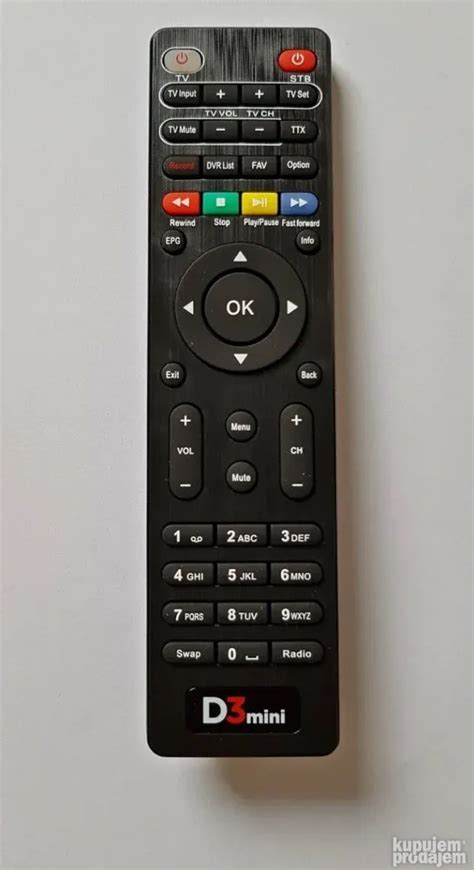 Kako upariti daljinski d3 mini sa tv. .  ...