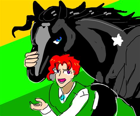 Kakyoin x horse. ¿Quieres un contexto sobre algo acerca de Jojo's?Pues yo lo traigo Ranit@ ☝️ El día de hoy hablaré del tan conocido "Doujinshi" de Jotaro caballo y Kakyoin h... 