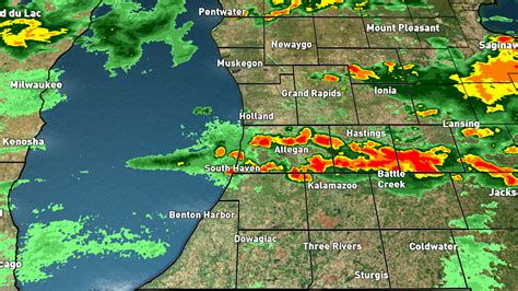 Kalamazoo live doppler radar. The Current Radar map shows areas of current precipitation. The NOWRAD Radar Summary maps are meant to help you track storms more quickly and accurately. Yesterday's Radar Loop shows areas of ... 