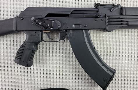 The AK-103 was one of the last designs overseen directly by Mikhail Kalashnikov within the iconic AK platform. Chambered in 7.62x39 the AK103 returns to its roots and provides the consumer with the traditional round chosen by the Russian Army for decades. Based on the AK-74, the 103 will accept all AK74/AKM furniture and accessories.. 